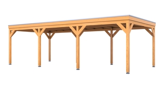 Douglas overkapping, 402 x 864 cm Verando, Origin